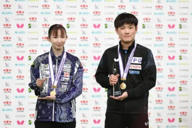 【2023年】張本・早田ペアの連覇は？全日本卓球の試合結果まとめ